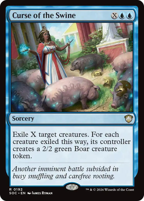 Image for Curse of the Swine (192) (Commander: Secrets of Strixhaven) - Magic: The Gathering