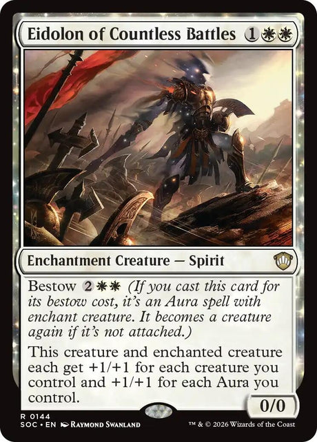 Image for Eidolon of Countless Battles (144) (Commander: Secrets of Strixhaven) - Magic: The Gathering