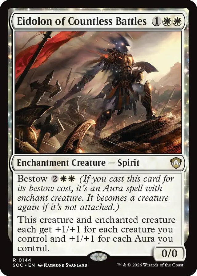 Image for Eidolon of Countless Battles (144) (Commander: Secrets of Strixhaven) - Magic: The Gathering