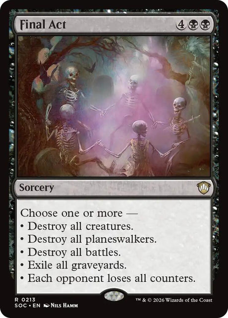 Image for Final Act (213) (Commander: Secrets of Strixhaven) - Magic: The Gathering