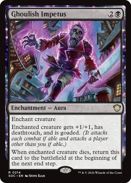 Image for Ghoulish Impetus (214) (Commander: Secrets of Strixhaven) - Magic: The Gathering