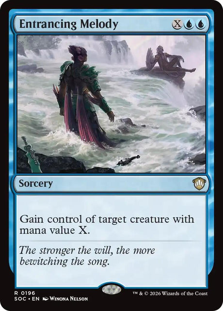 Image for Entrancing Melody (196) (Commander: Secrets of Strixhaven) - Magic: The Gathering
