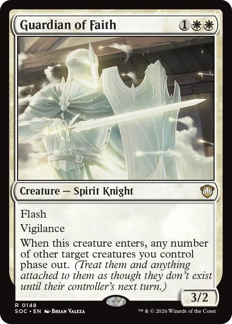 Image for Guardian of Faith (148) (Commander: Secrets of Strixhaven) - Magic: The Gathering