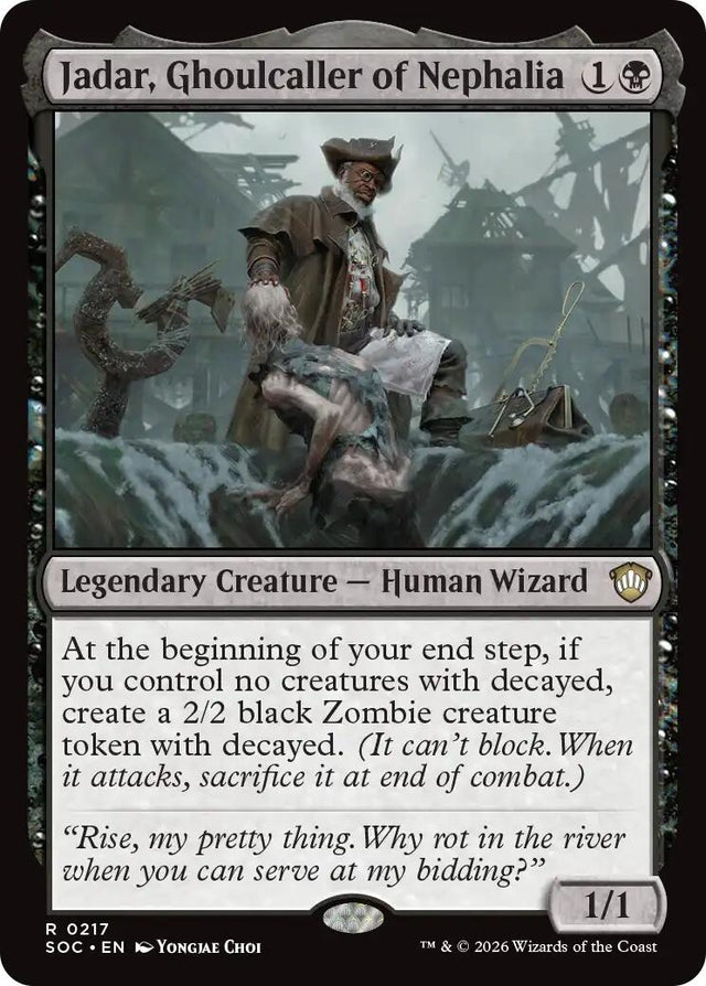 Image for Jadar, Ghoulcaller of Nephalia (217) (Commander: Secrets of Strixhaven) - Magic: The Gathering