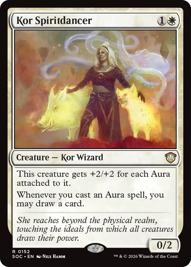 Image for Kor Spiritdancer (152) (Commander: Secrets of Strixhaven) - Magic: The Gathering