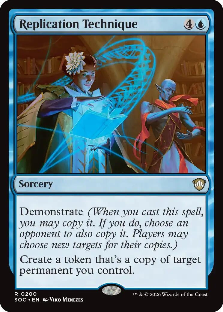 Image for Replication Technique (200) (Commander: Secrets of Strixhaven) - Magic: The Gathering