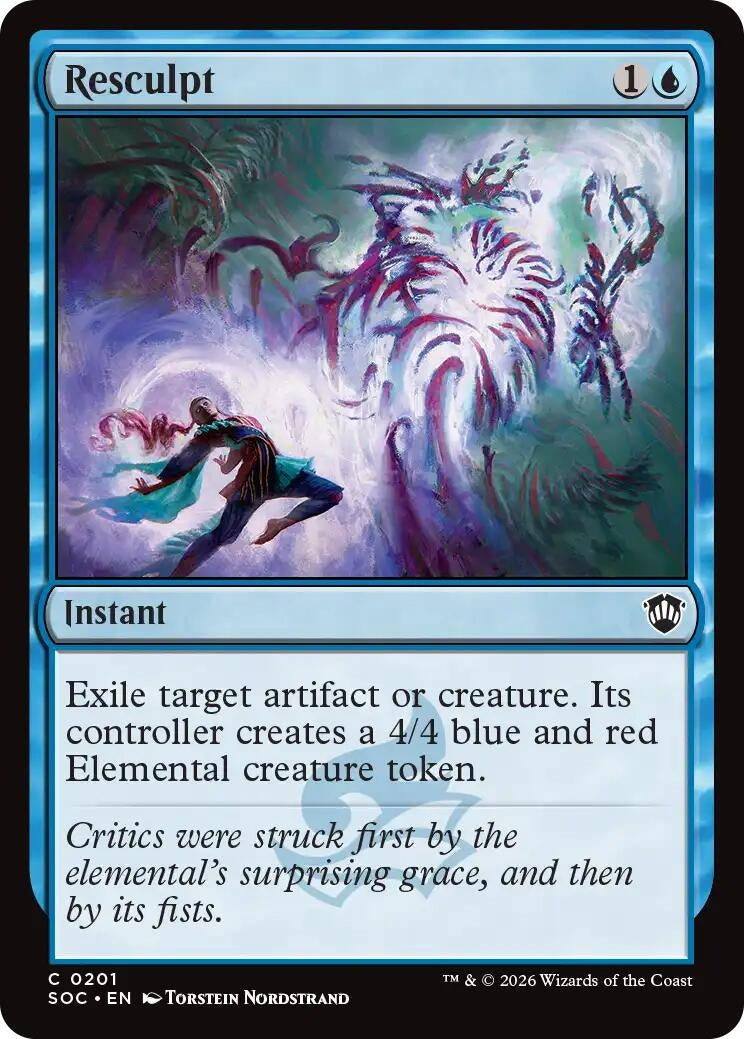 Image for Resculpt (201) (Commander: Secrets of Strixhaven) - Magic: The Gathering