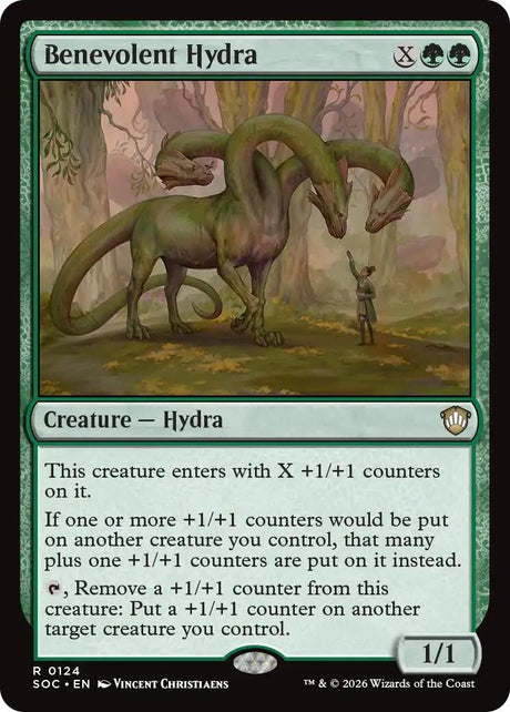 Image for Benevolent Hydra (124) (Commander: Secrets of Strixhaven) - Magic: The Gathering