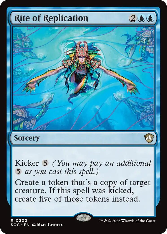 Image for Rite of Replication (202) (Commander: Secrets of Strixhaven) - Magic: The Gathering