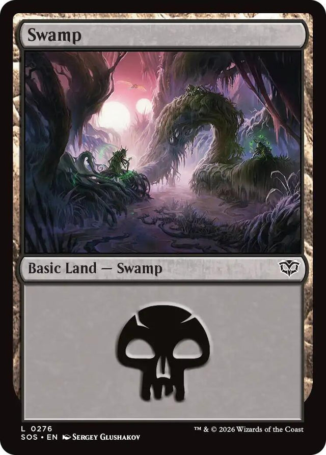 Image for Swamp (0276) (276) (Foil) (Secrets of Strixhaven) - Magic: The Gathering