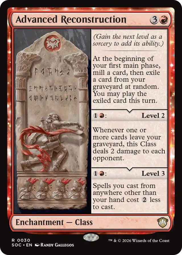 Image for Advanced Reconstruction (30) (Commander: Secrets of Strixhaven) - Magic: The Gathering