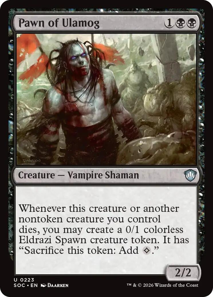 Image for Pawn of Ulamog (223) (Commander: Secrets of Strixhaven) - Magic: The Gathering