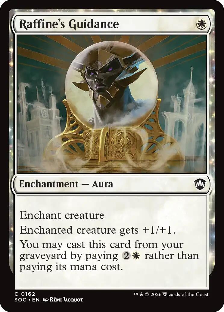 Image for Raffine's Guidance (162) (Commander: Secrets of Strixhaven) - Magic: The Gathering