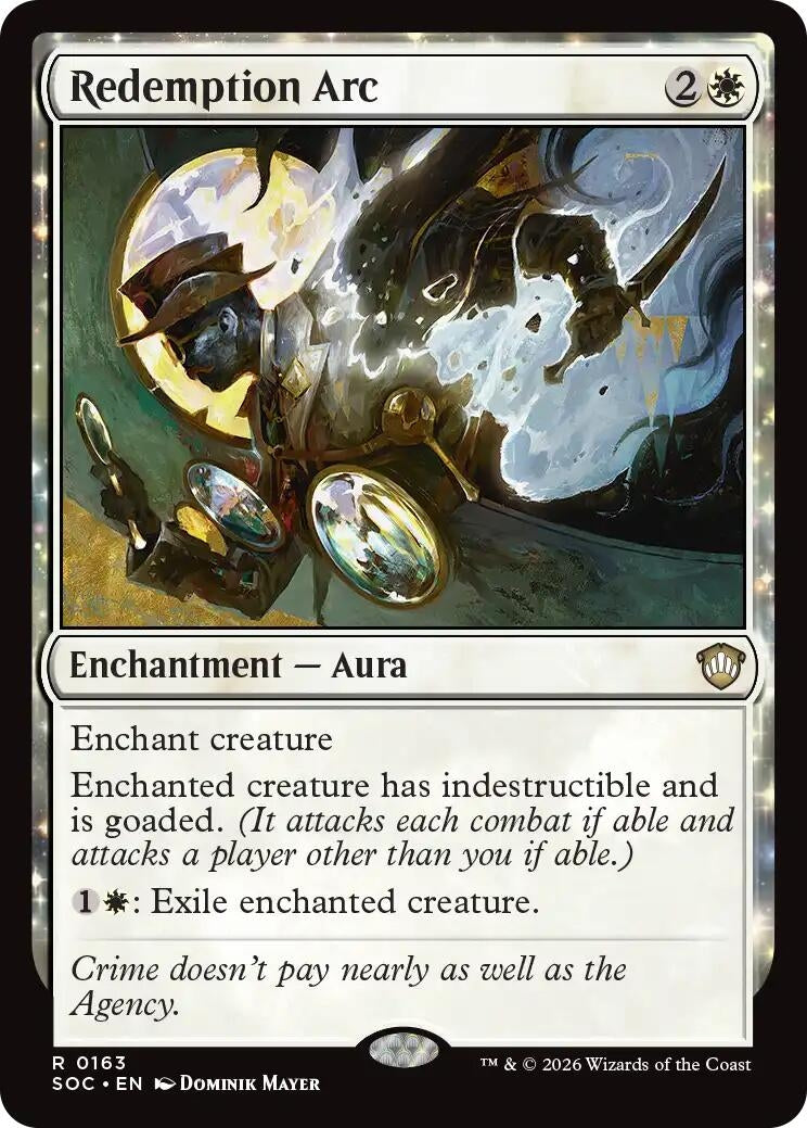 Image for Redemption Arc (163) (Commander: Secrets of Strixhaven) - Magic: The Gathering