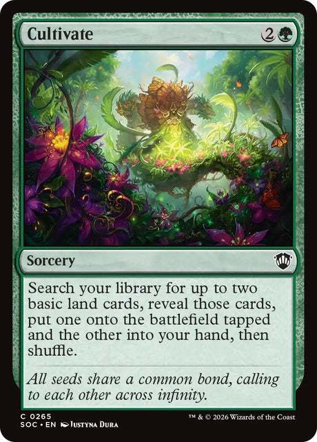 Image for Cultivate (265) (Commander: Secrets of Strixhaven) - Magic: The Gathering