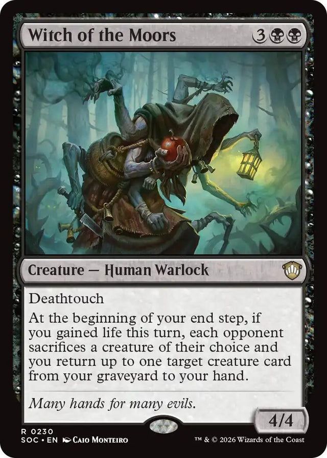 Image for Witch of the Moors (230) (Commander: Secrets of Strixhaven) - Magic: The Gathering
