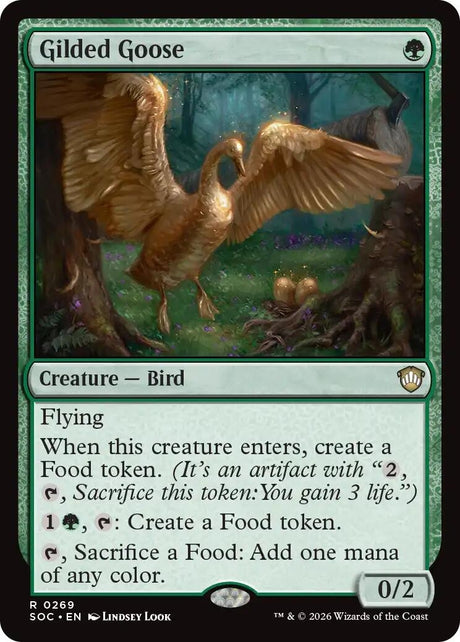 Image for Gilded Goose (269) (Commander: Secrets of Strixhaven) - Magic: The Gathering