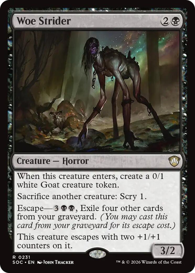 Image for Woe Strider (231) (Commander: Secrets of Strixhaven) - Magic: The Gathering