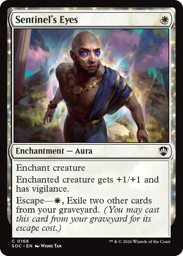 Image for Sentinel's Eyes (168) (Commander: Secrets of Strixhaven) - Magic: The Gathering