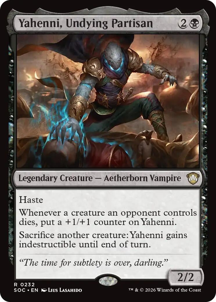 Image for Yahenni, Undying Partisan (232) (Commander: Secrets of Strixhaven) - Magic: The Gathering