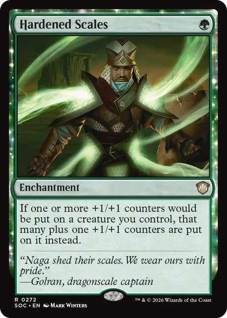 Image for Hardened Scales (272) (Commander: Secrets of Strixhaven) - Magic: The Gathering