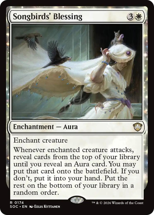 Image for Songbirds' Blessing (174) (Commander: Secrets of Strixhaven) - Magic: The Gathering