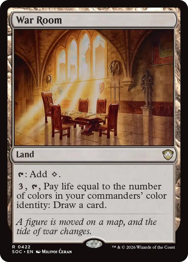 Image for War Room (422) (Commander: Secrets of Strixhaven) - Magic: The Gathering