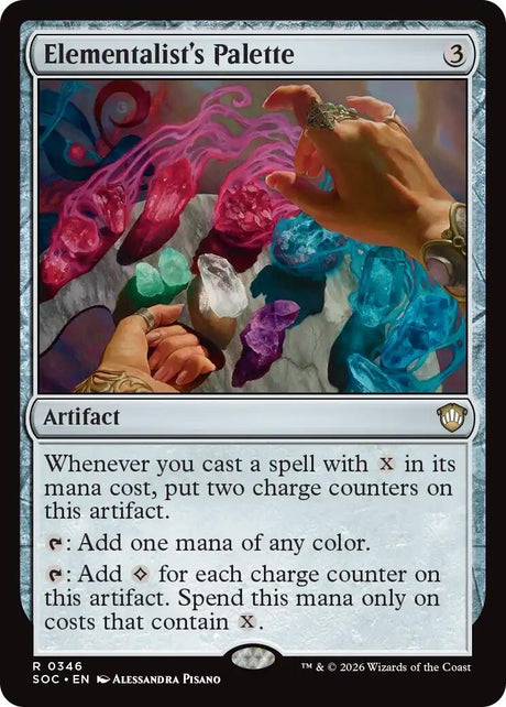 Image for Elementalist's Palette (346) (Commander: Secrets of Strixhaven) - Magic: The Gathering