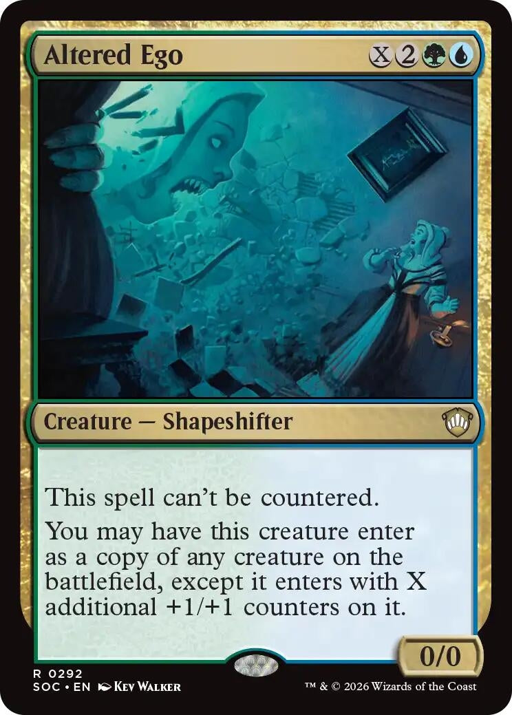 Image for Altered Ego (292) (Commander: Secrets of Strixhaven) - Magic: The Gathering