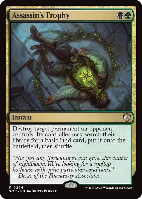 Image for Assassin's Trophy (294) (Commander: Secrets of Strixhaven) - Magic: The Gathering