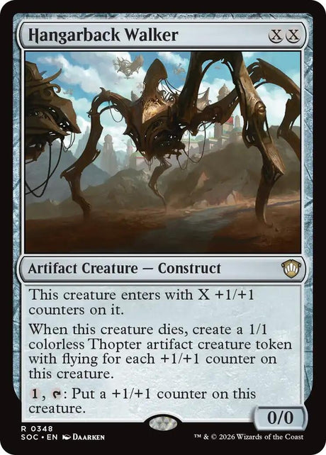 Image for Hangarback Walker (348) (Commander: Secrets of Strixhaven) - Magic: The Gathering