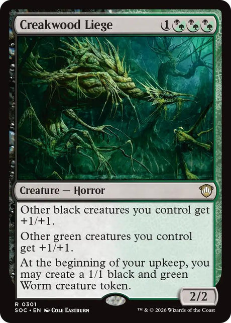 Image for Creakwood Liege (301) (Commander: Secrets of Strixhaven) - Magic: The Gathering