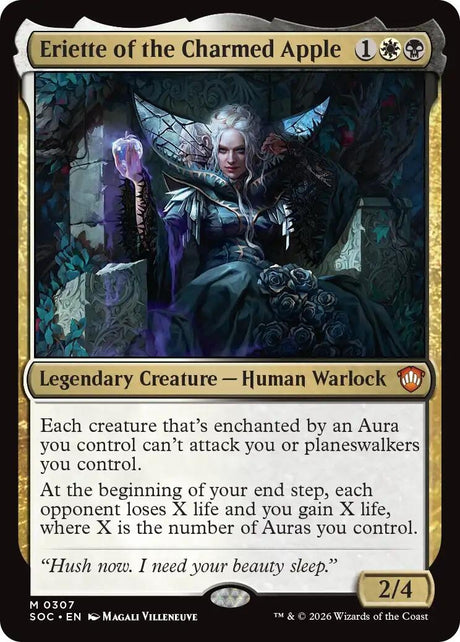 Image for Eriette of the Charmed Apple (307) (Commander: Secrets of Strixhaven) - Magic: The Gathering