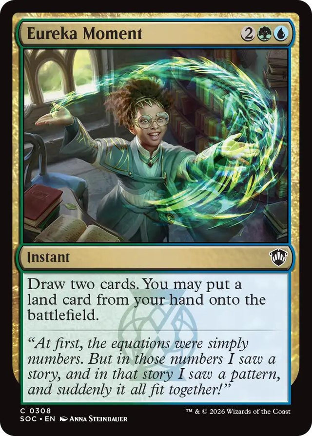 Image for Eureka Moment (308) (Commander: Secrets of Strixhaven) - Magic: The Gathering