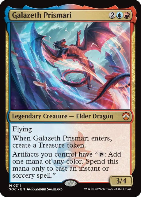 Image for Galazeth Prismari (311) (Commander: Secrets of Strixhaven) - Magic: The Gathering