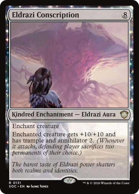 Image for Eldrazi Conscription (131) (Commander: Secrets of Strixhaven) - Magic: The Gathering
