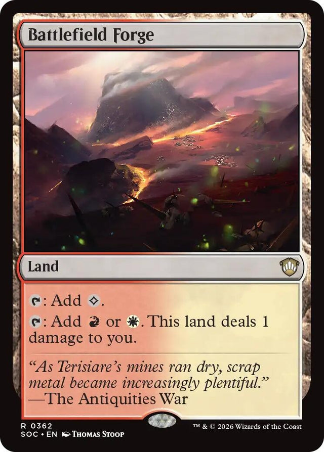 Image for Battlefield Forge (362) (Commander: Secrets of Strixhaven) - Magic: The Gathering