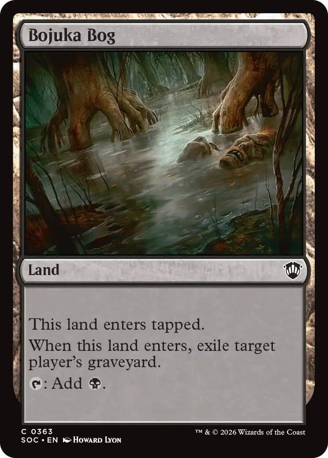 Image for Bojuka Bog (363) (Commander: Secrets of Strixhaven) - Magic: The Gathering