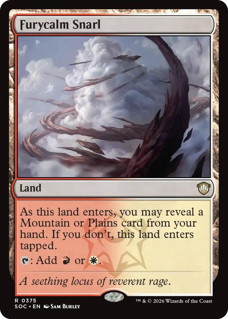 Image for Furycalm Snarl (375) (Commander: Secrets of Strixhaven) - Magic: The Gathering
