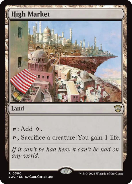 Image for High Market (380) (Commander: Secrets of Strixhaven) - Magic: The Gathering