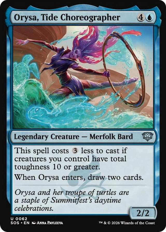 Image for Orysa, Tide Choreographer (62) (Foil) (Secrets of Strixhaven) - Magic: The Gathering
