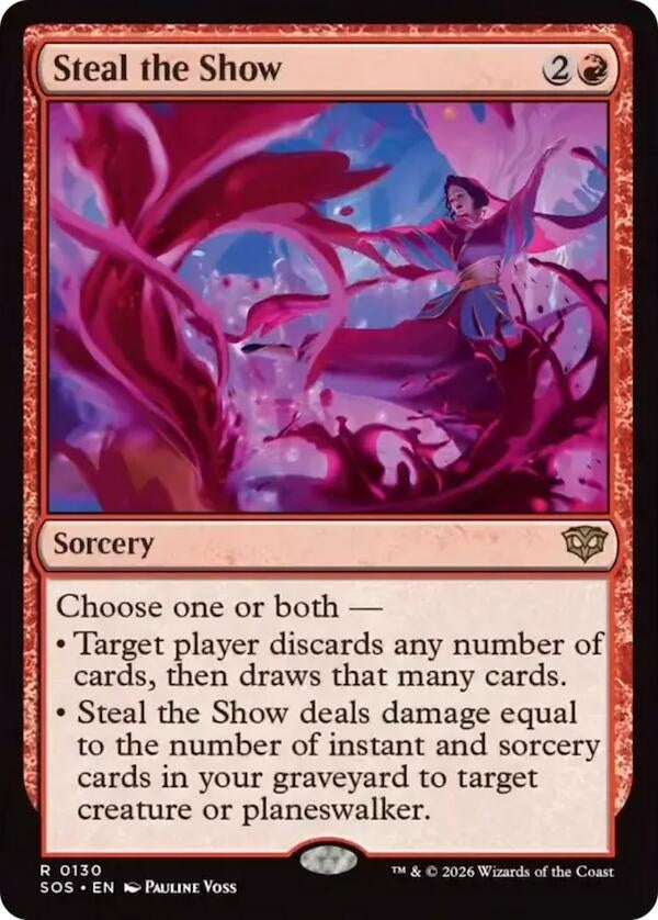 Image for Steal the Show (130) (Foil) (Secrets of Strixhaven) - Magic: The Gathering
