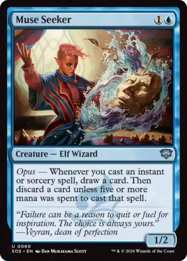 Image for Muse Seeker (60) (Secrets of Strixhaven) - Magic: The Gathering