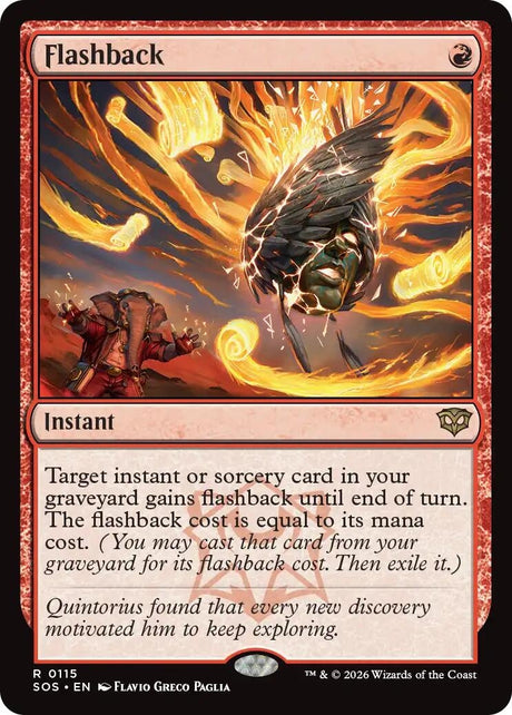 Image for Flashback (115) (Foil) (Secrets of Strixhaven) - Magic: The Gathering