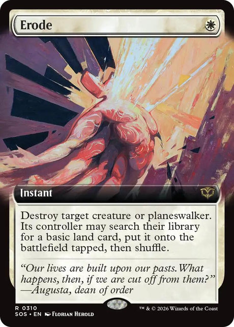 Image for Erode (Extended Art) (310) (Secrets of Strixhaven) - Magic: The Gathering