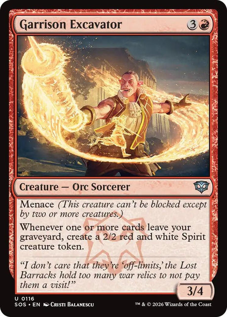 Image for Garrison Excavator (116) (Secrets of Strixhaven) - Magic: The Gathering