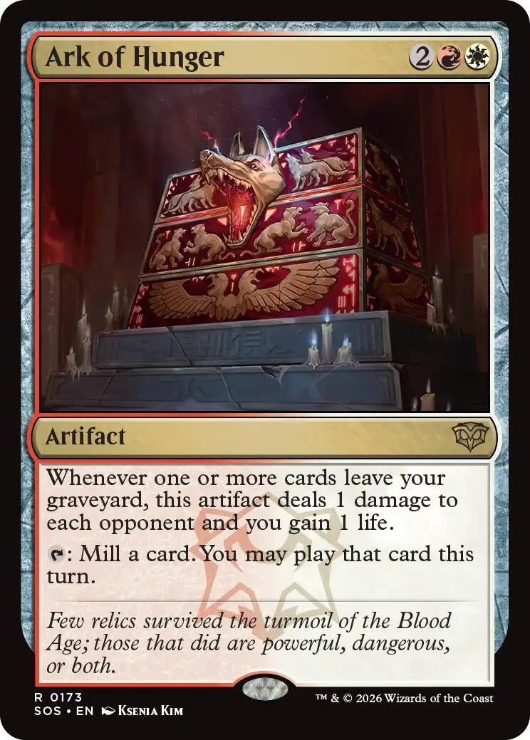 Image for Ark of Hunger (173) (Foil) (Secrets of Strixhaven) - Magic: The Gathering