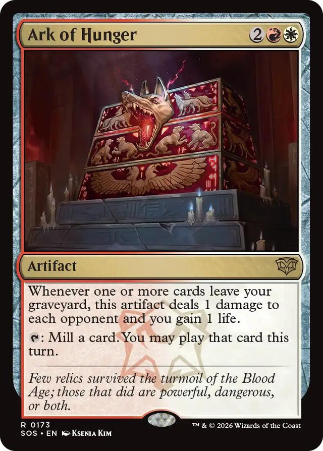 Image for Ark of Hunger (173) (Foil) (Secrets of Strixhaven) - Magic: The Gathering