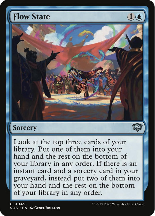 Image for Flow State (49) (Foil) (Secrets of Strixhaven) - Magic: The Gathering