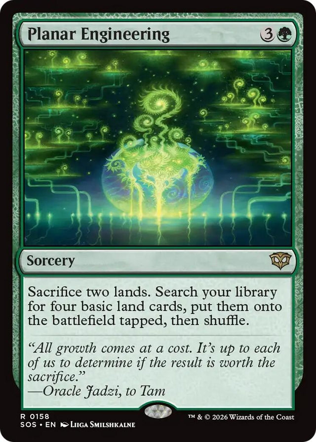 Image for Planar Engineering (158) (Foil) (Secrets of Strixhaven) - Magic: The Gathering